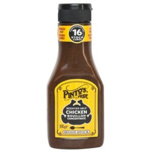 PINTOS PRIDE SPOON STOCK CHICKEN 195 grms