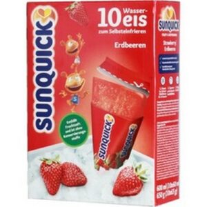 SUNLOLLY  STRAWBERRY 520 GRMS