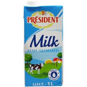 PRESIDENT UHT S/SKIMMED 1.5% 1 LTR