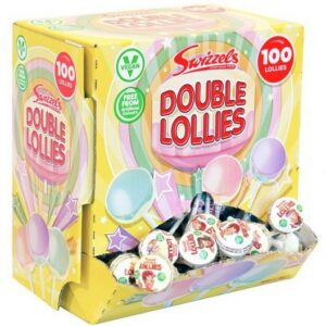 SWIZZELS DOUBLE LOLLIES BOX 6 GRMS