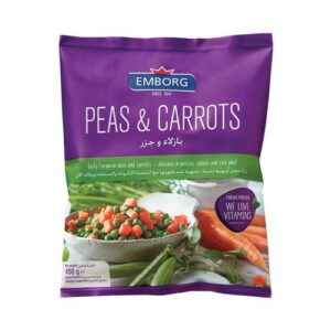 EMBORG PEAS & CARROTS 450 GRMS