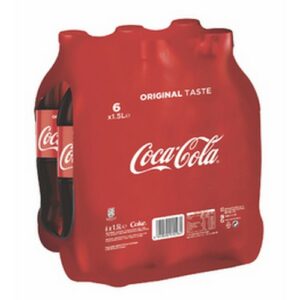 COCA COLA COKE 6X1.5 LTR