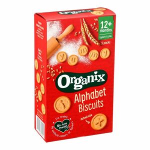 ORGANIX TODDLER BISCUITS ALPHABET 12M+ 125 grms