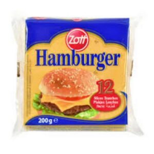 ZOTT SLICES HAMBURGER 200 GRMS