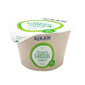 KOLIOS ORGANIC GREEK YOGURT 0% 150 grms