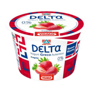 DELTA GREEK YOG 0% STRAWBERRY 150 GRMS