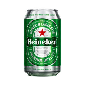 HEINEKEN BEER IN CANS 330 ML