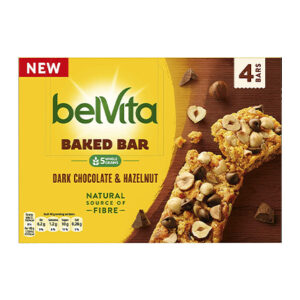 BELVITA BAK BAR CHO HZL 4X40 GRMS