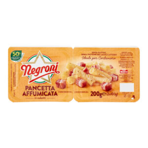 NEGRONI CUBETTI PANCETTA AFFUMICA 70 GRMS