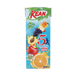 KEAN 5FRUIT COCKTAIL JUICE 250 ML
