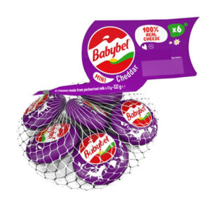 BABYBEL MINI CHEDDAR 120 grms