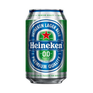 HEINEKEN BEER ZERO CAN 330 ML