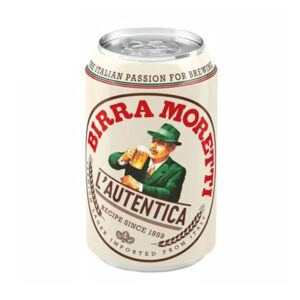 MORETTI ITALIAN BEER CAN 330 ML