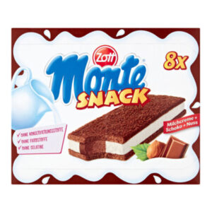 ZOTT MONTE SNACK 8X29 GRMS