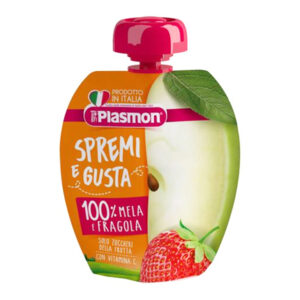 PLASMON SPREMI E GUSTA MELA FRAGOLA 100 grms