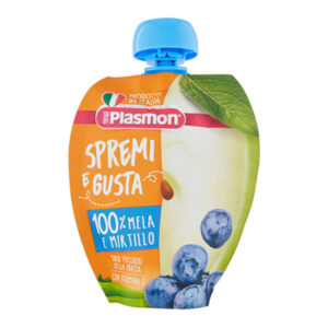 PLASMON SPREMI E GUSTA MELA E MIRTILLO 100 grms