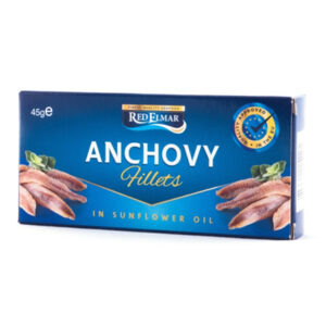 REDELMAR ANCHOVY FILLETS IN OIL 45 GRMS