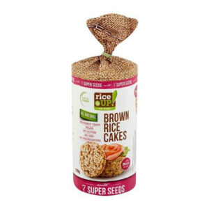 RICEUP NH RICE CAKES 7 SUPER SEEDS 120 grms