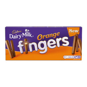 CADBURY BISCUIT ORANGE FINGERS UK 114 GRMS