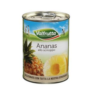 VALFRUTTA PINEAPPLE SLICES IN SYRUP 565 GRMS