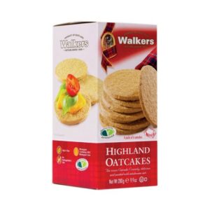 WALKERS SHORTBREAD HIGHLAND OATCAKES 280 GRMS