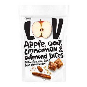 PELLITO LOV APPLE CINNAMON & ALMOND OAT BITES 70 GRMS