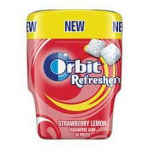 ORBIT REFRESHERS STRAWBERRY LEMON 30 PCS.