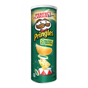 PRINGLES CHEESE & ONION 165 GRMS
