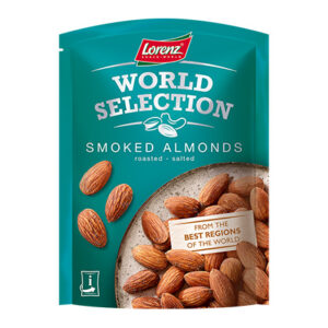 LORENZ SMOKED ALMONDS 100 GRMS