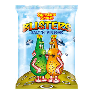 SUNSHINE SNACKS BLISTERS 40 GRMS