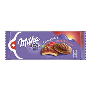 MILKA JAFFA BISC RASBERRY 147 GRMS