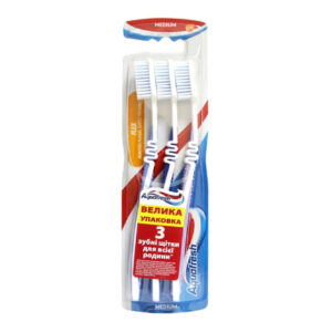 I AQUAFRESH TOOTHBRUSH FLEX MEDIUM 3 PCS.