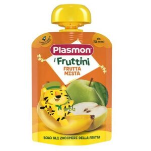 PLASMON SPREMI FRUTTINI TODDLER POUCHES - FRUTTA MISTA 130 GRMS