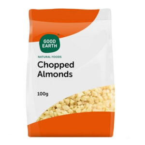 GOOD EARTH CHOPPED ALMONDS 100 GRMS