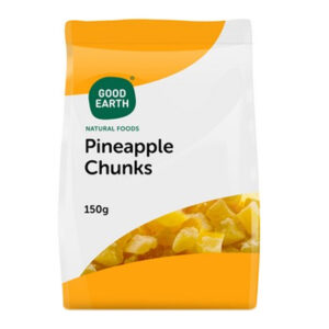 GOOD EARTH PINEAPPLE CHUNKS 150 grms