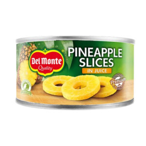 DEL MONTE PINEAPPLE SLICES IN JUICE 220 GRMS