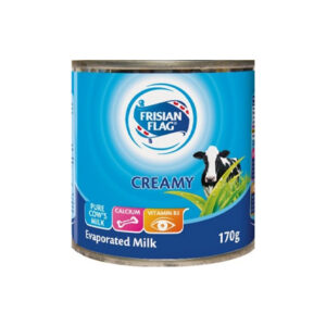 FRISIAN FLAG EVAPORATED MILK 8% FULL CREAM 170 GRMS