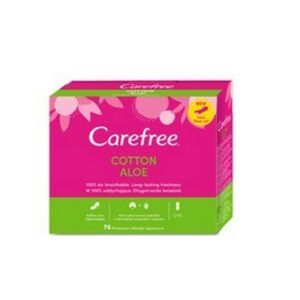CAREFREE PL ALOE 76 PCS.