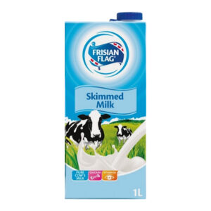 FRISIAN FLAG UHT SKIMMED MILK 1 LTR