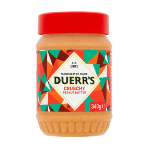 DUERRS PEANUT BUTTER CRUNCHY 340 grms