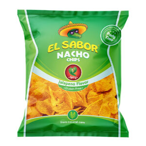 EL SABOR NACHO CHIPS JALAPENO 225 GRMS