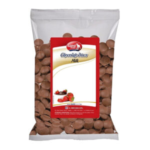 LAMB BRAND CHOCOLATE DISCS MILK BUTTONS 300 GRMS