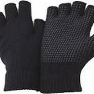 GLOVES MENS FINGERLESS MAGIC BLK 1 PCS.