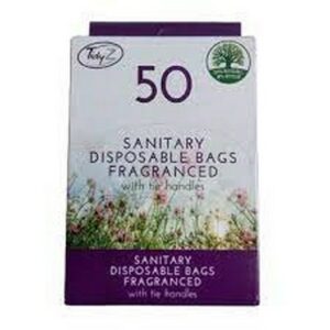 I TIDYZ SANITARY BAGS 50 PCS.