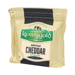 KERRYGOLD VINTAGE WHITE CHEDDAR 200 GRMS