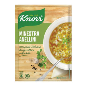 KNORR SOUP MINESTRA ANELLINI 83 GRMS