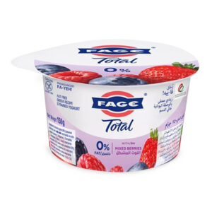 FAGE TOTAL YOGURT 0% FOREST FRUITS 150 GRMS