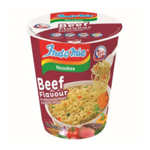 INDOMIE CUP BEEF 58 GRMS