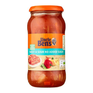 UNCLE BENS SWEET & SOUR NO ADDED SUGAR 440 GRMS