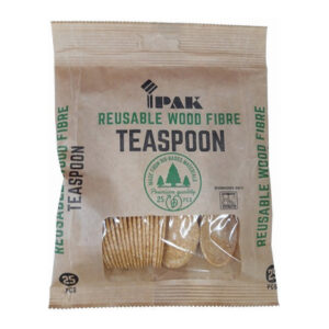 IPAK TEASPOON WOOD FIBRE 127MM 20 PCS.